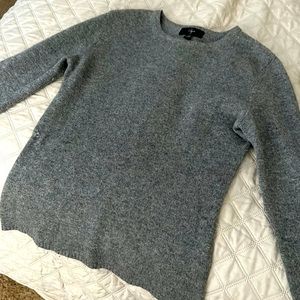 Aqua cashmere sweater